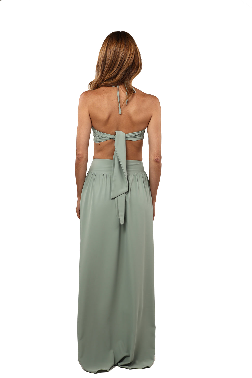 CELESTIA MAXI DRESS - MINT GREEN