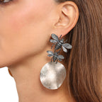 BEES FLIGHT - SILVER EARRINGS
